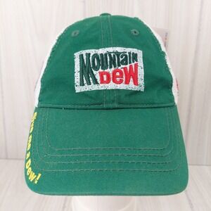 Chase Authentics Mountain Dew NASCAR Hat Unisex OSFM Green Trucker #88 Dad Cap